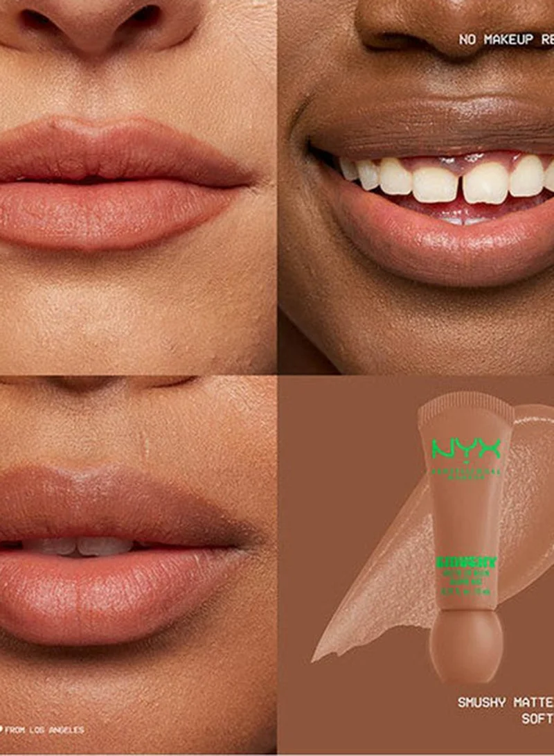 NYX PROFESSIONAL MAKEUP Smushy Matte Lip Balm Matte Finish, Soft Smile